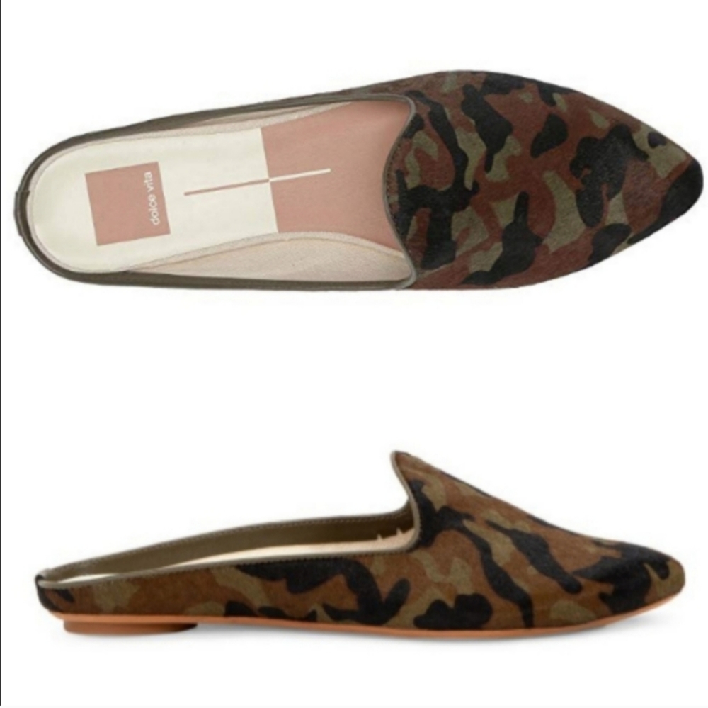Dolce Vita Camouflage Mules- - Picture 2 of 6